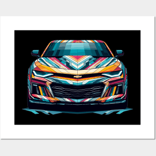 Chevy Camaro Posters and Art